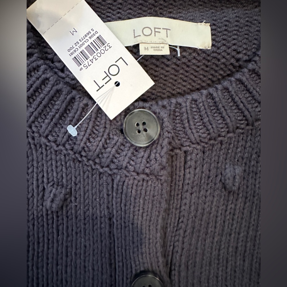 NWT Loft bobble cardigan - Picture 10 of 11